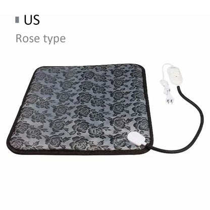 Winter Pet Heating Blanket Waterproof Wearable Wear Resistant Temperature Warm Cat Dog Mattress Indoor Heating Pad Pet Supplies