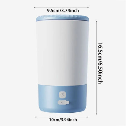 Portable Pet Paw Washer Low Noise Quick Clean Pet Foot Washing Machine USB Charging Electric Pet Paw Cleaner for Cats and Dogs